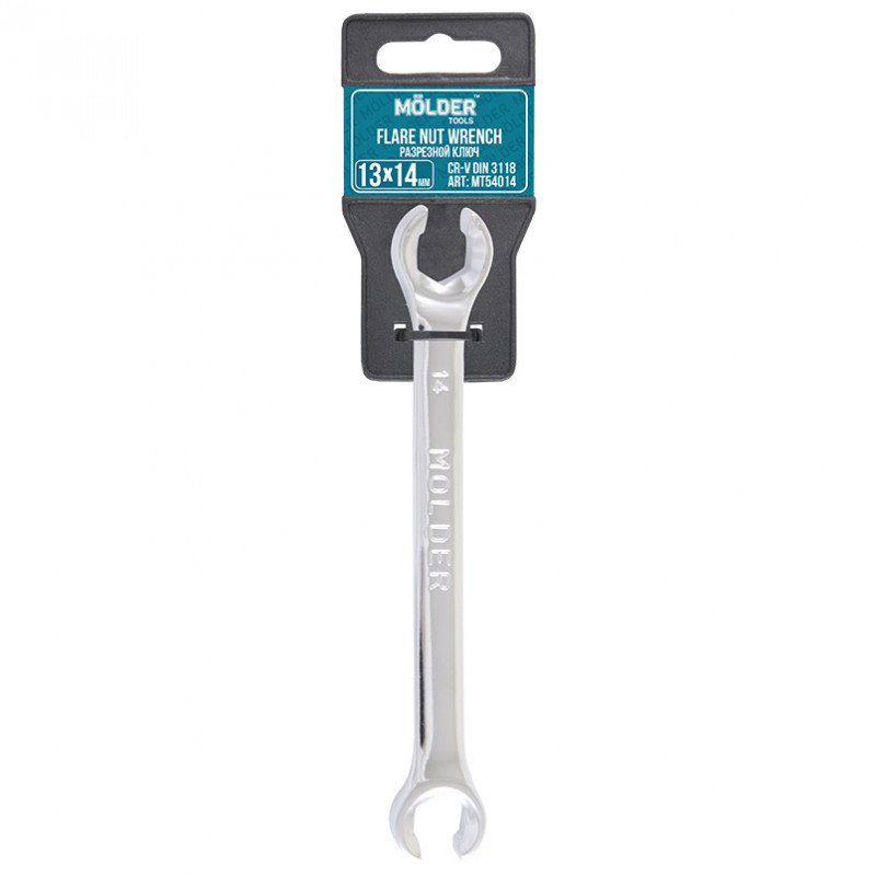 Ключ розрізний cr-v 13х14 мм Molder (MT54014)