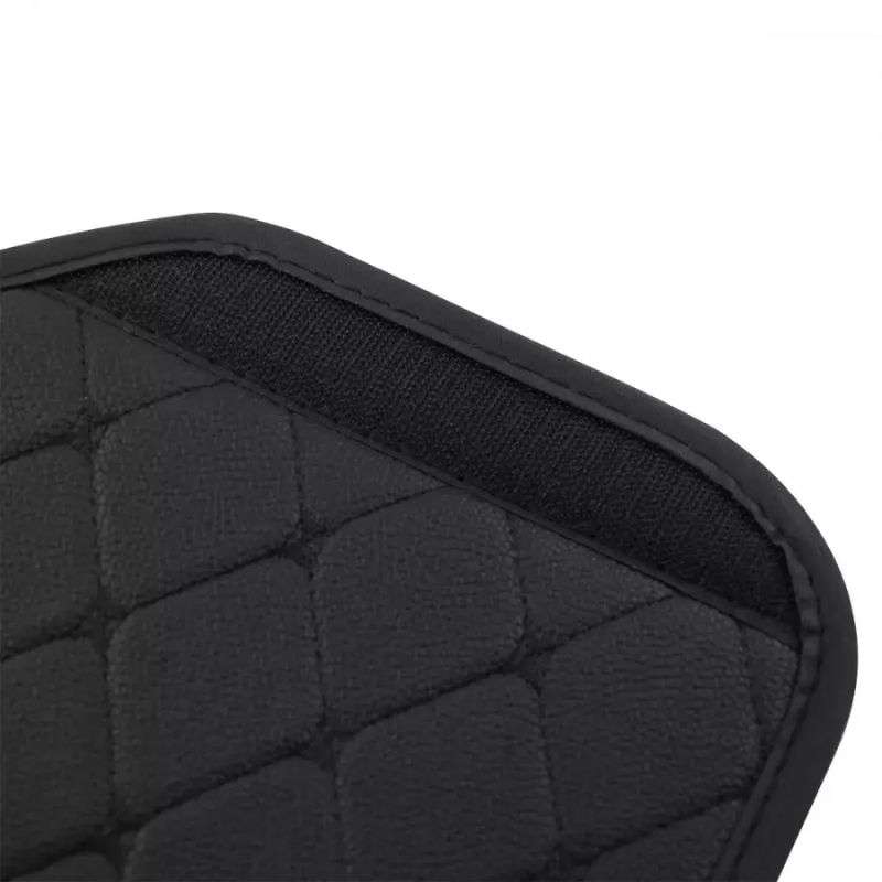 Органайзер в багажник автомобіля чорний штучна шкіра 1 відділення на липучці 34смХ30смХ30см (58183/black)