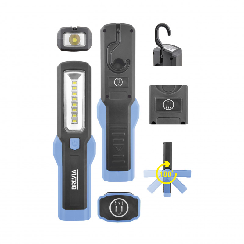 Ліхтар для СТО 300лм BREVIA батарейки АА лампа LED IP20 IK05(11310)