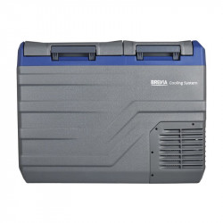 Автохолодильник компресорний 32л BREVIA двокамерний холодильник пластиковий 12/24В 220В (22950)