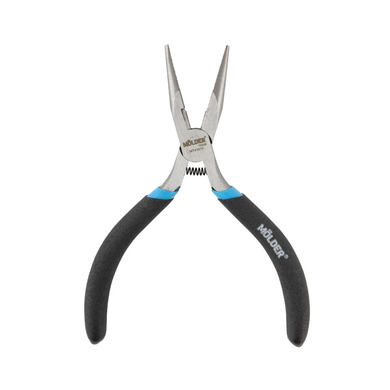 Длинногубцы прецизионные MOLDER 120мм Cr-V HRC 55-60 полированные маслостойкие (MT41012)