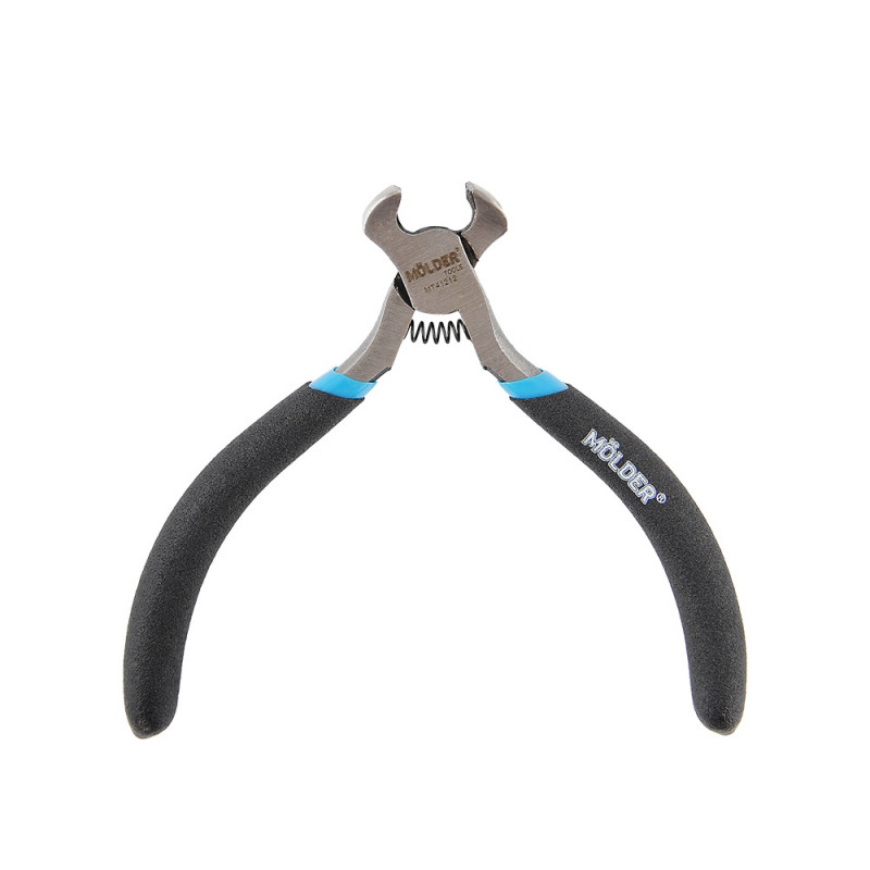 Кусачки прецизійні торцеві MOLDER 120мм Cr-V HRC 55-60 поліровані оливостійкі з прогресивною ручкою (MT41212)