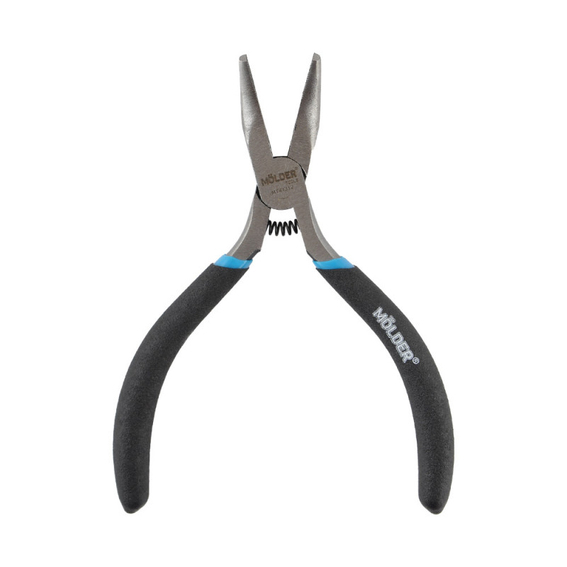 Довгогубці прецизійні вигнуті Molder 120мм Cr-V HRC 55-60 поліровані оливостійкі (MT41312)