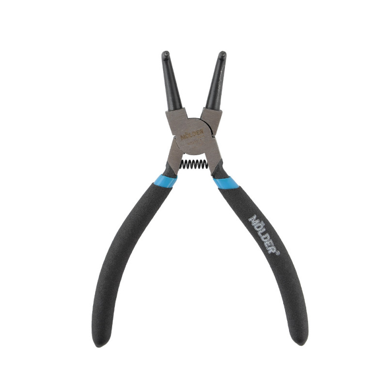 Кліщі для внутрішніх стопорних кілець, увігнуті MOLDER 150мм, Cr-V, HRC 55-60, поліровані (MT46315)