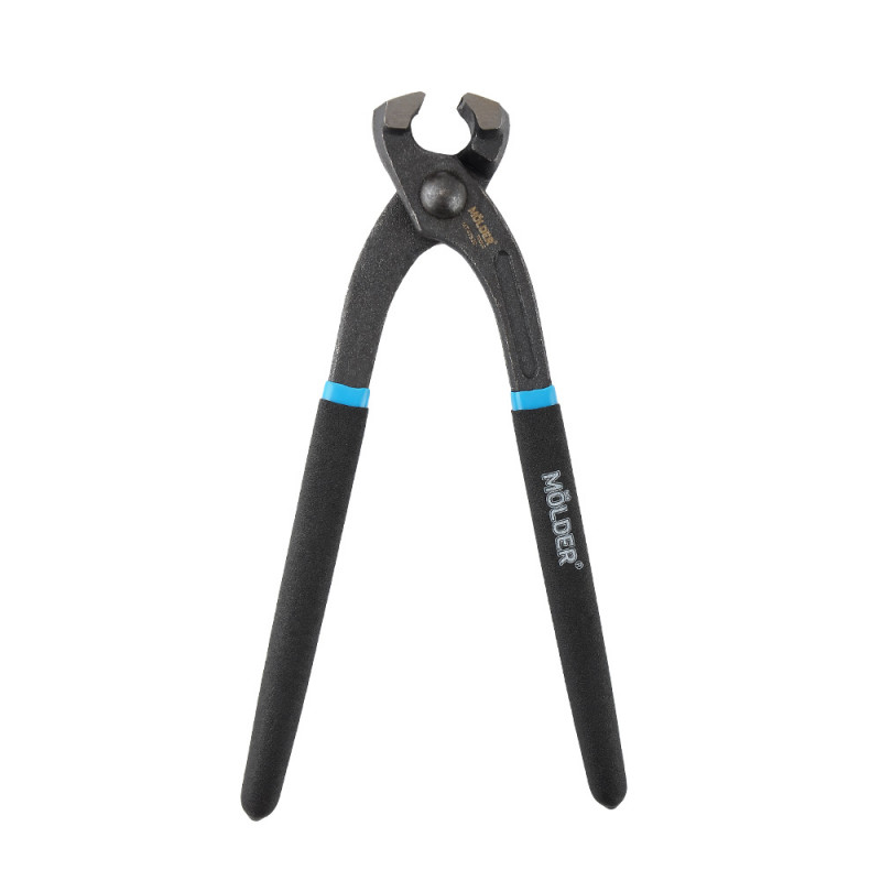 Щипці для штукатурних робіт 200мм Cr-V HRC 55-60 поліровані чорний нікель Molder (MT47820)