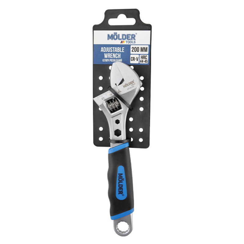 Ключ розвідний 200мм Cr-V Molder (MT48120)