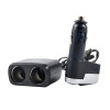 Розгалужувач прикурювача 2в 1USB CarLife (CS303)