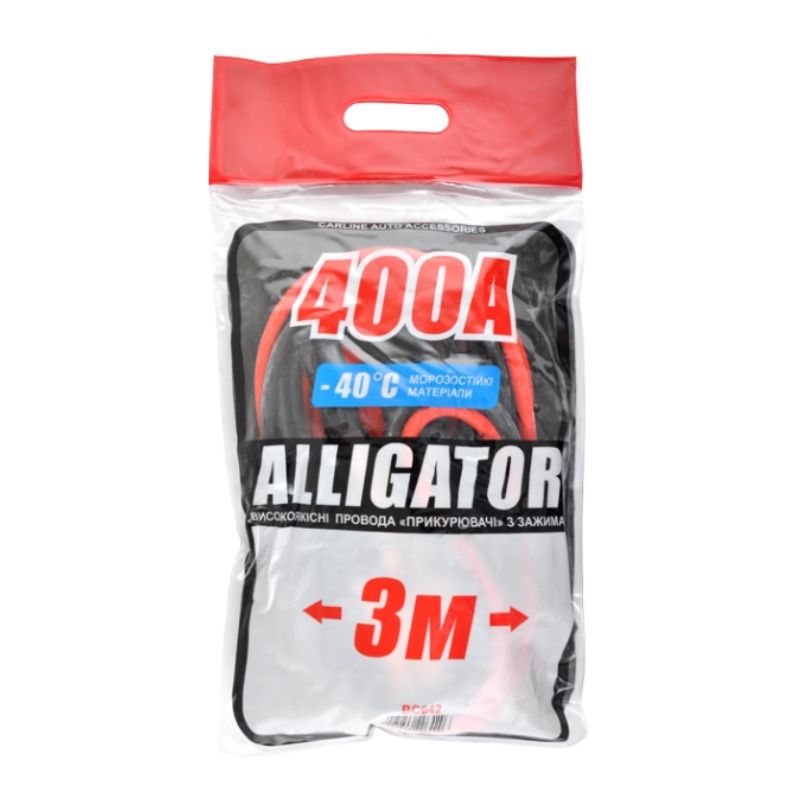 Пускові дроти 400A 3м Alligator (BC642)
