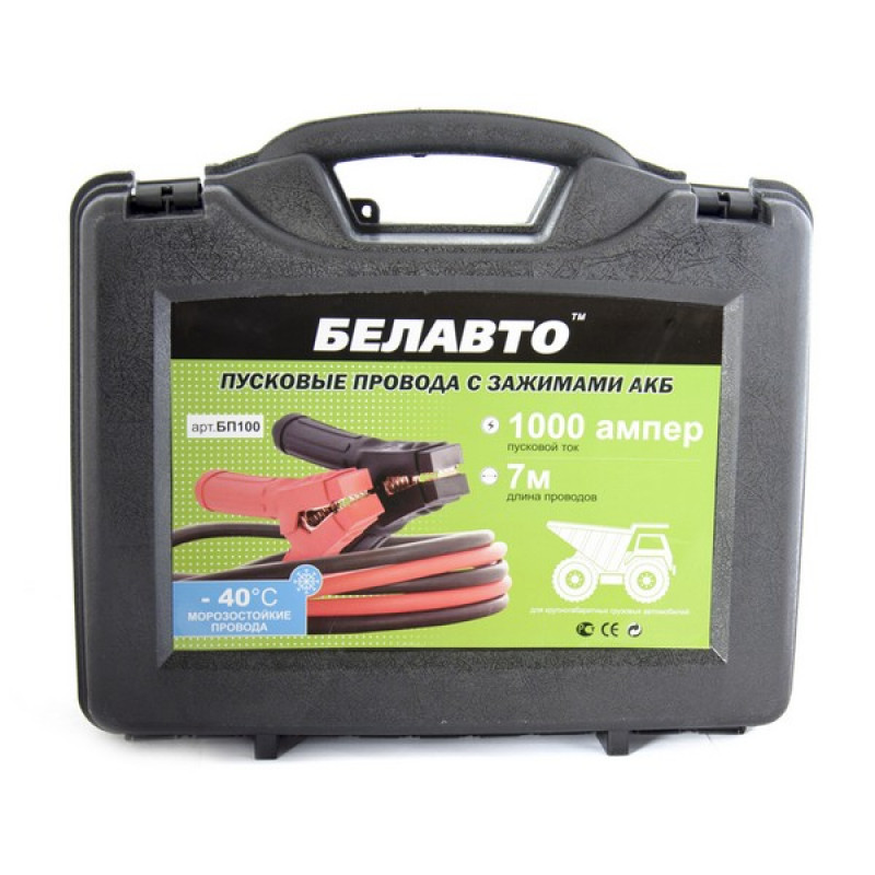 Пускові дроти 1000А 7м BelAuto (BP100)