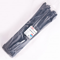 Хомути пластикові чорні 7.6x450 CarLife (BL7,6x450)