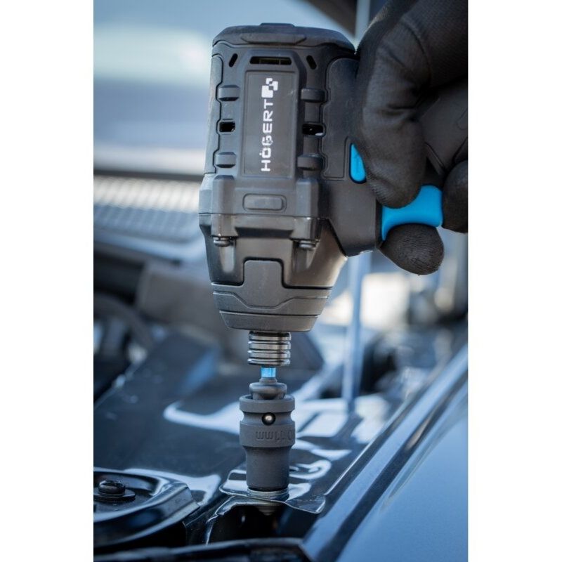 Набор переходников ударных под шуруповерт Cr-V 1/4", 3/8", 1/2" 3 шт. (HT1S704)
