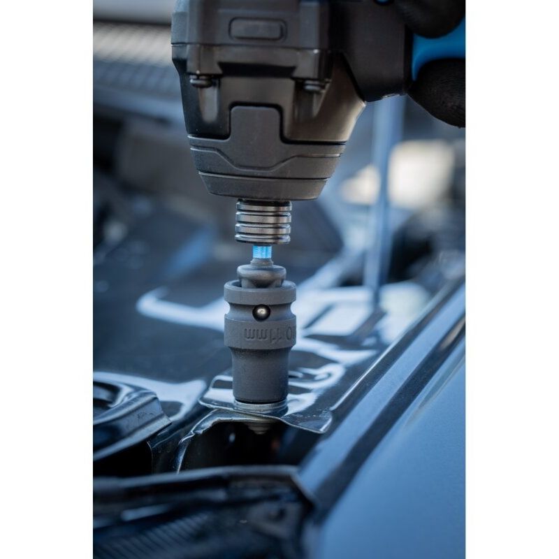 Набор переходников ударных под шуруповерт Cr-V 1/4", 3/8", 1/2" 3 шт. (HT1S704)