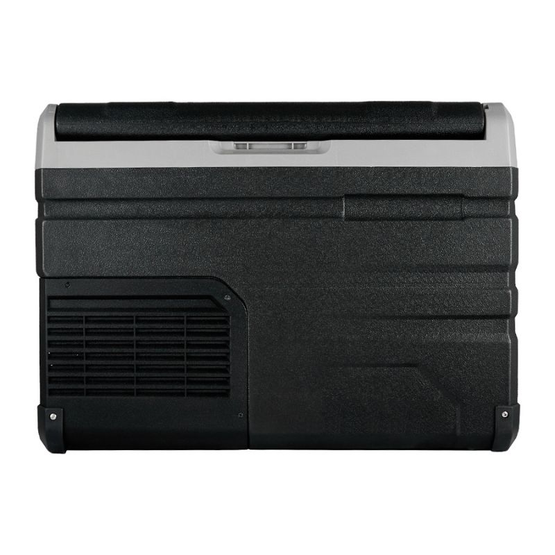 Портативний холодильник 38л BREVIA двокамерний автохолодильник компресорний пластиковий 12/24В 220В (22650)