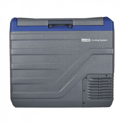 Портативний холодильник 44л BREVIA автохолодильник компресорний пластиковий 12/24В 220В з LG-компресором (22945)