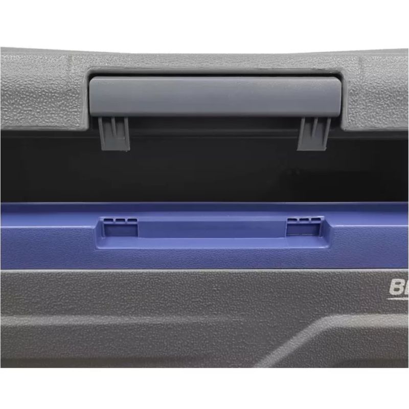 Портативний холодильник 32л BREVIA автохолодильник пластиковий 12/24В 220В двокамерний компресор LG (22955)