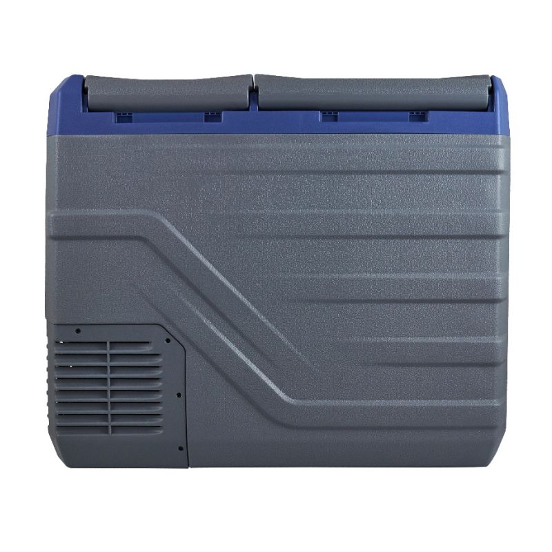 Портативный холодильник 39л BREVIA  двухкамерный автохолодильник компрессорный пластиковый 12/24В 220В (22960)