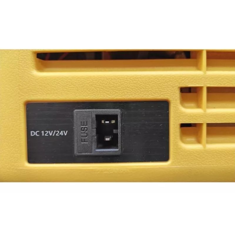 Портативний холодильник 25л BREVIA двокамерний автохолодильник пластиковий 12/24В 220В з LG-компресором (22545)