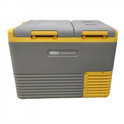 Автохолодильник компресорний 33л BREVIA холодильник двокамерний 12/24В 220В -20°C +20°C (22550)