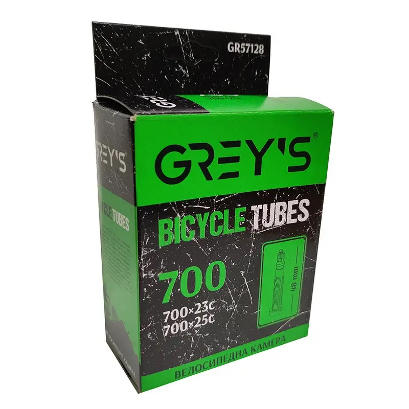 Велосипедна камера на велосипед гібрид 700с 28 дюймів Greys ніпель FV 35mm бутил (GR57128)