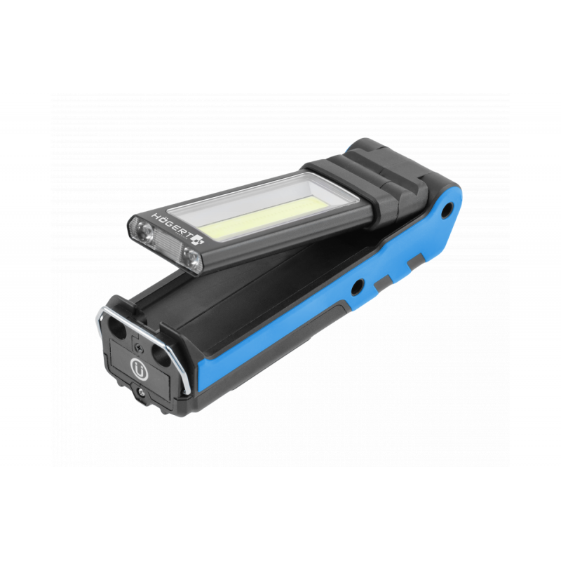 Ліхтар світлодіодний розкладний 400 лм магніт Hogert USB Powe bank (HT1E407)