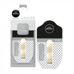 Ароматизатор до машини Aroma Car Prestige Drop Control - Silver (83206)