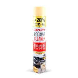 Полироль для авто 750мл CarLife Cockpit Cleaner Ваниль (CF751)