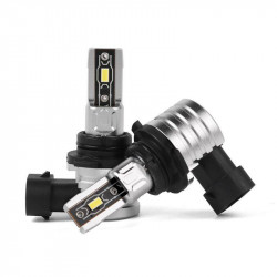 Світлодіодні автолампи HB4 Carlamp Crystal Vision мініатюрні лампи сумісні на 99% з авто 5000Lm 6000K (CVHB4)