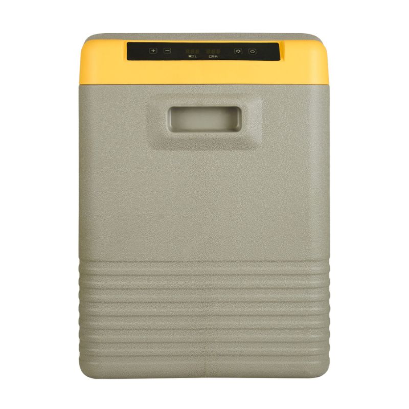 Автохолодильник 40л двокамерний компресорний BREVIA пластиковий 12/24В 220В (22560)