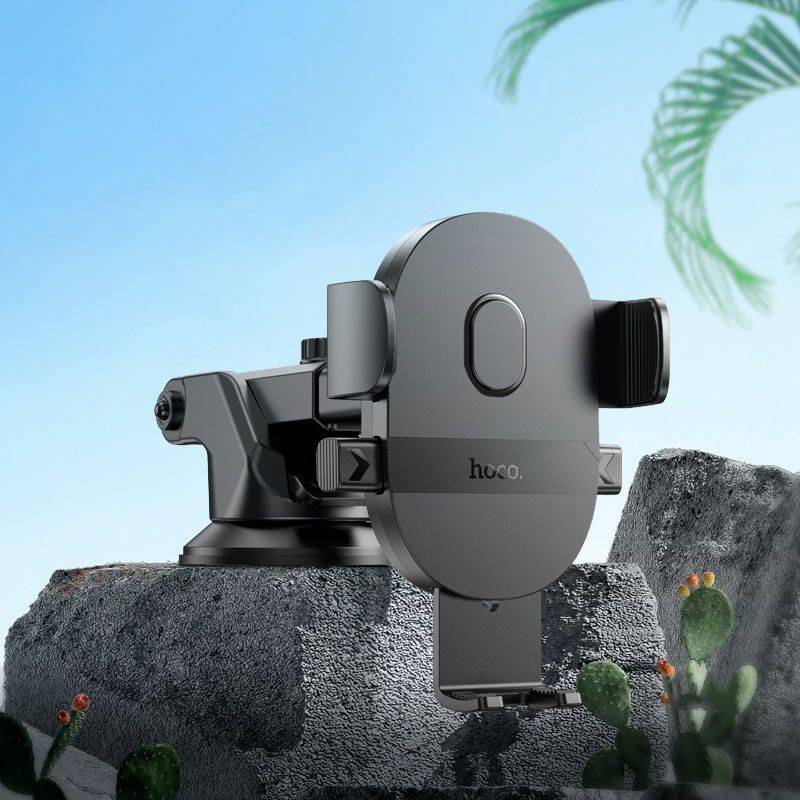 Держатель HOCO Mighty one-button Car holder H19 (center console)