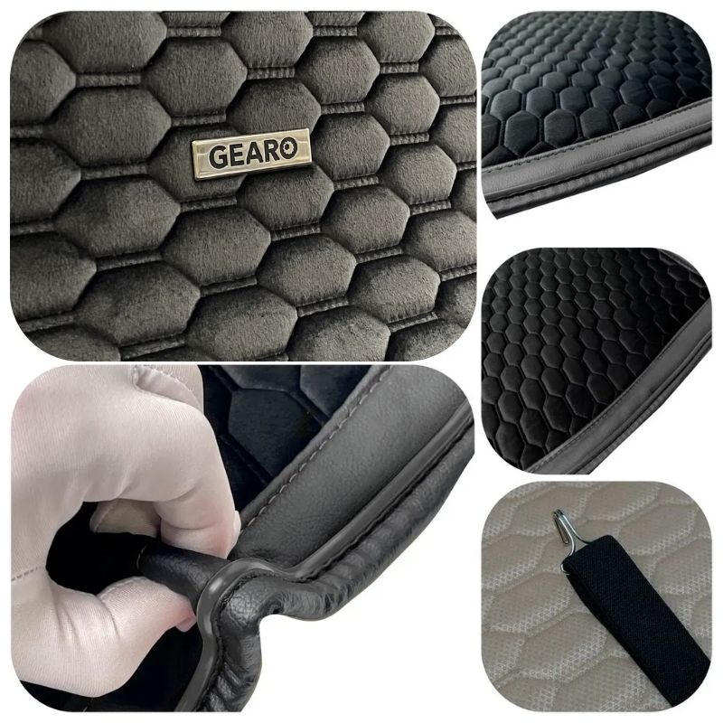 Накидки на передні сидіння Gearo Gran Lusso Prestige (GE0710BK-F)