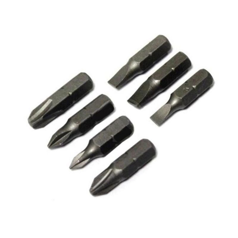 Викрутка з бітами 7шт Tolsen CrV PH SL PZ PZ Torx (20033)