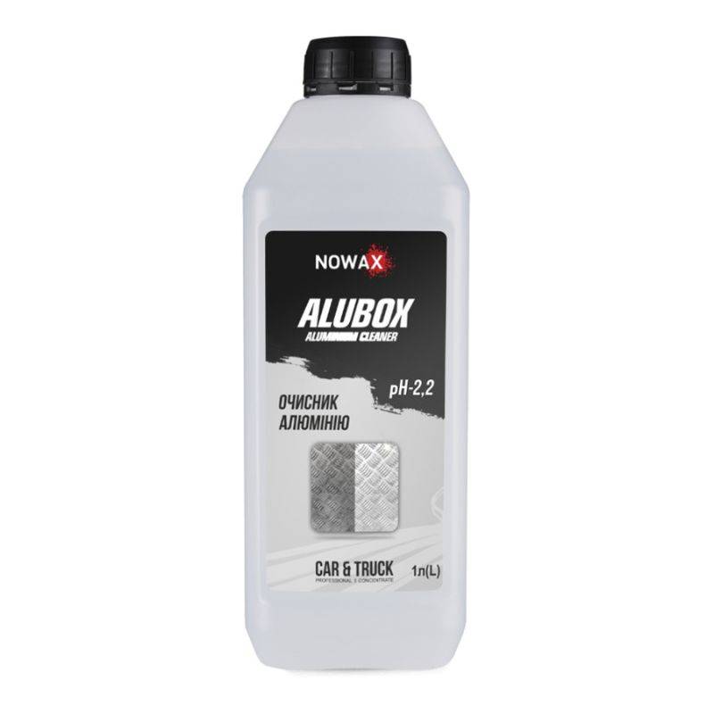 Очисник алюмінію Nowax ALUBOX Aluminium Cleaner, 1L концентрат 1:10 (9шт/уп) (NX01195)