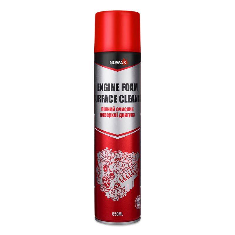 Очисник поверхні двигуна Nowax Engine Foam Surface Cleaner пінний, 650мл (NX65120)