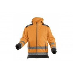ARGEN Куртка сигнальная SOFTSHELL с капюшоном оранжевая L (52) (HT5K259-L)