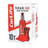 Домкрат гідравлічний пляшковий 10т CarLife 200-385мм для автомобіля в картонній упаковці (BJ410)