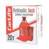Домкрат гідравлічний пляшковий 20т CarLife 185-345мм для автомобіля в картонній упаковці (BJ420S)
