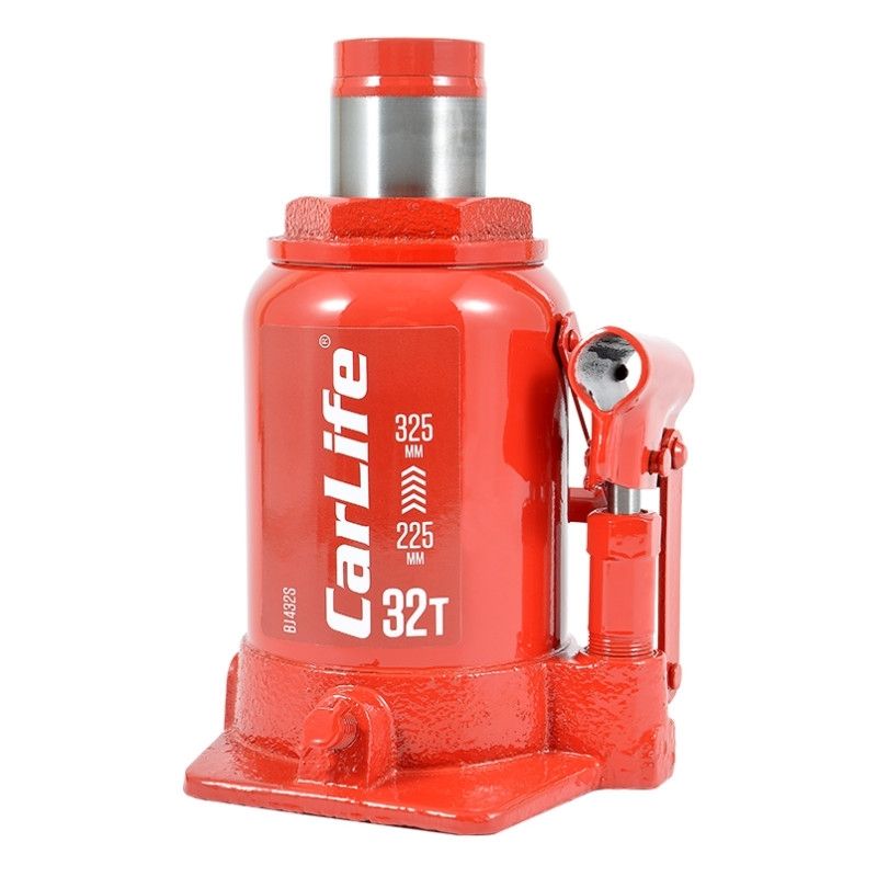 Домкрат гідравлічний пляшковий 32т CarLife 225-325мм для автомобіля в картонній упаковці (BJ432S)