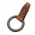 Брелок для ключів авто шкіряний RG з карабіном коричневий (BRC-2BR)