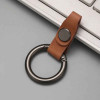 Брелок для ключів авто шкіряний RG з карабіном коричневий (BRC-2BR)