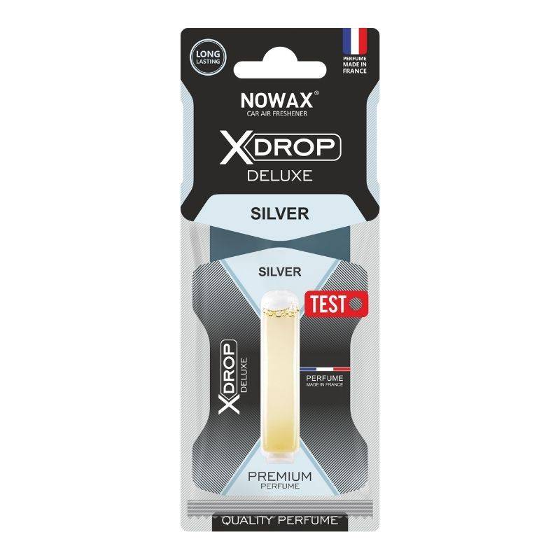 Ароматизатор до машини Nowax X Drop Delux - Silver (NX00068)