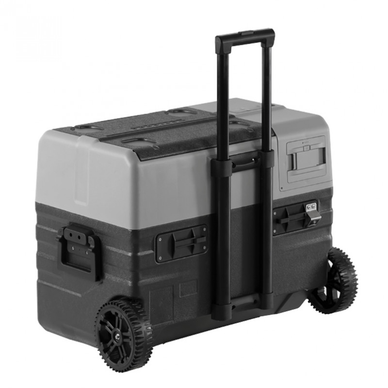 Автохолодильник компрессорный 52л BREVIA холодильник на колесах с автономной работой пластиковый 12/24В 220В (22760)