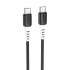 Кабель синхронизации Type-C to Type-C 60W Hoco X82 1м черный (X82t/t)