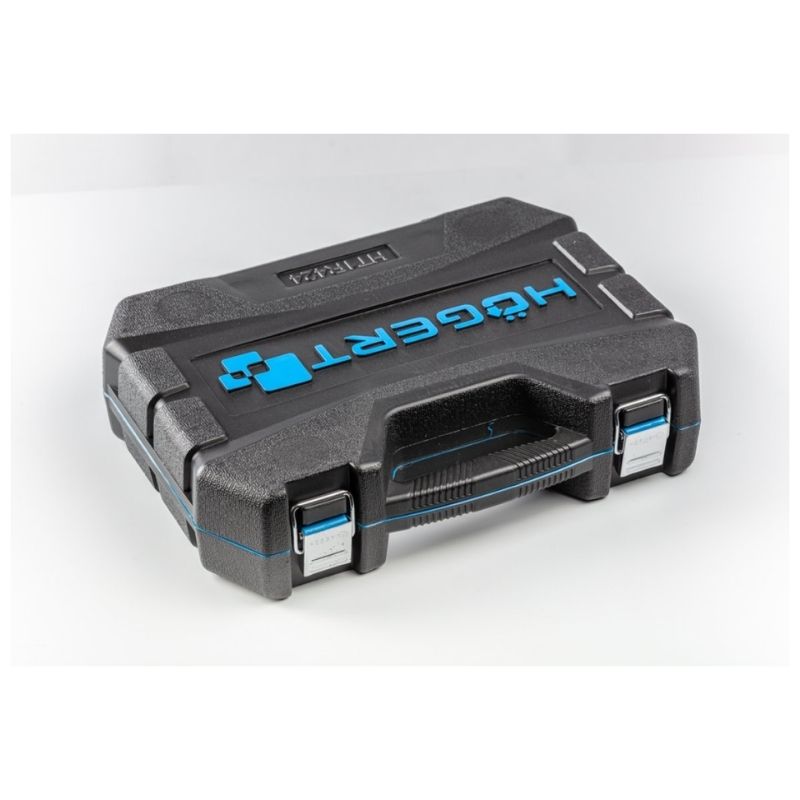 Набір інструментів 1/2″ 1/4″ 89шт CrV CrMo Hogert у кейсі (HT1R424)