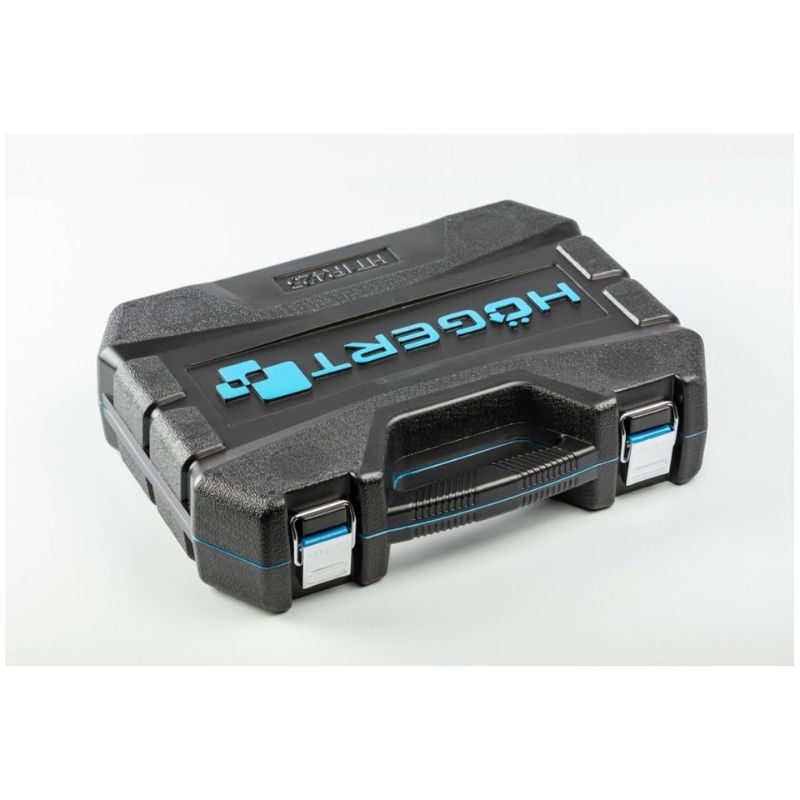 Набір інструментів 1/2″ 1/4″ 85шт CrV CrMo Hogert у кейсі (HT1R425)