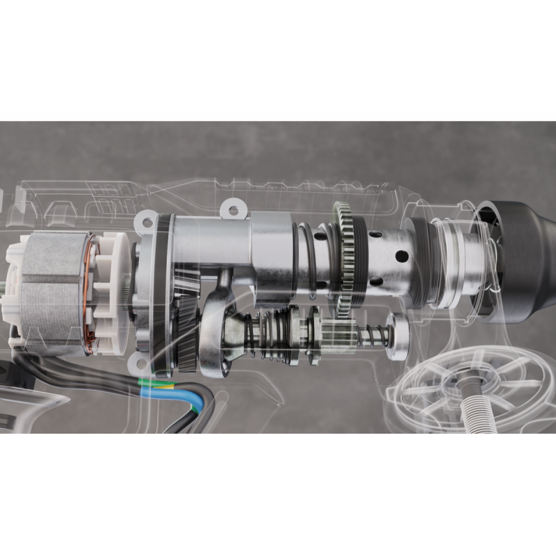 Перфоратор безщітковий акумуляторний 18В Hogert (HT2E228-0CH)