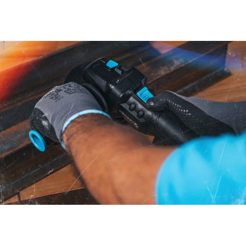 Кутошліфмашина безщіткова 125 мм 18в Hogert (HT2E231-0AG)