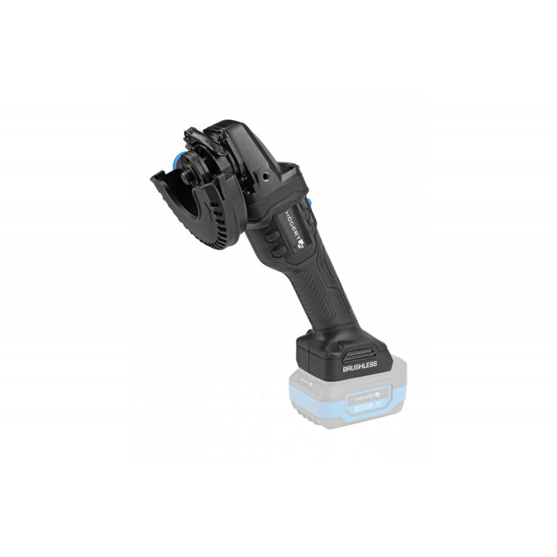 Кутошліфмашина безщіткова 125 мм 18в Hogert (HT2E231-0AG)