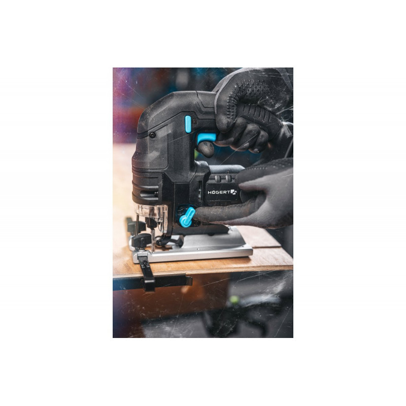 Лобзик безщітковий акумуляторний 18В Hogert (HT2E233-0JS)