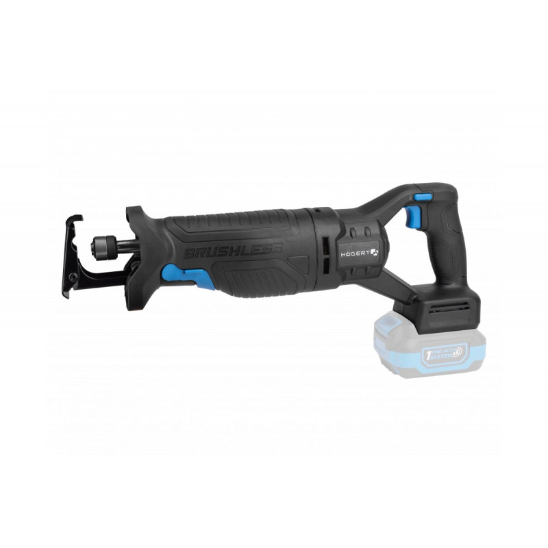 Безщіткова шабельна пилка 18В Hogert (HT2E234-0RS)