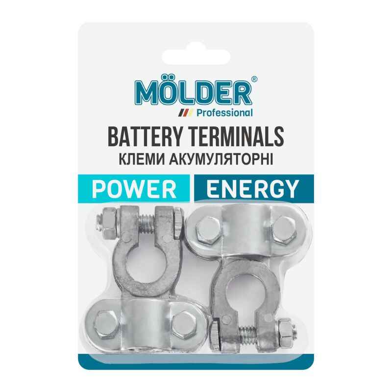 Клеми акумуляторні Molder свинець 300г (MA21120)